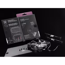 Cooler Master JetFlo 120 Boitier PC Ventilateur 12 cm Noir, Blanc - Vue supplémentaire 4