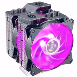 Cooler Master MasterAir MA620P, Refroidisseur, 12 cm, 600 tr/min, 1800 tr/min, Noir
