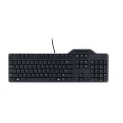 Clavier USB DELL KB-813 - AZERTY Français - Lecteur Smartcard - Ergonomique - Résistant aux liquides