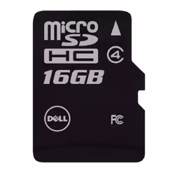 DELL 385-BBKJ, 16 Go, MicroSD, Noir