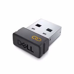 DELL WR3, Récepteur USB, 14 mm, 19,7 mm, 6,5 mm, 1,98 g, Noir