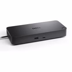 DELL WD25, Avec fil, USB 3.2 Gen 2 (3.1 Gen 2) Type-C, 100 W, 10,100,1000,2500 Mbit/s, Noir, 6144 x 3456 pixels