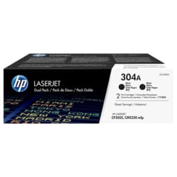 HP 304A pack de 2 toners LaserJet noir authentiques