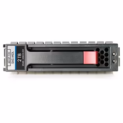 HPE 2TB 6G SAS 7.2K rpm LFF (3.5-inch) Dual Port Midline 1yr Warranty Hard Drive, 2 To, 7200 tr/min, 3.5", SAS