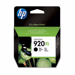 HP 920XL cartouche d'encre noir grande capacité authentique, Rendement élevé (XL), Noir, Encre à pigments, 1 pièce(s), 1200 p ...