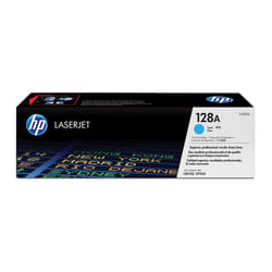 HP 128A toner LaserJet cyan authentique
