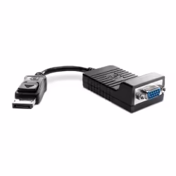 HP Adaptateur DisplayPort à VGA, 0,2 m, DisplayPort, VGA (D-Sub), Mâle/Femelle, Professionnel, 60 g