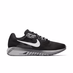 Nike Air Zoom Structure 21 Chaussure d'athlétisme Femelle Noir, Gris, Blanc