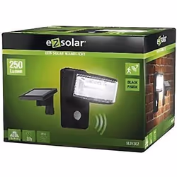 Lampe murale LED - Ezsolar - Panneau solaire séparé - Détecteur de mouvement - 250 lumens - Extérieur