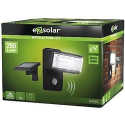 Lampe murale LED - Ezsolar - Panneau solaire séparé - Détecteur de mouvement - 250 lumens - Extérieur