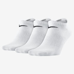 Nike Lightweight No-Show Unisexe Chausettes invisibles Noir, Blanc 3 paire(s)