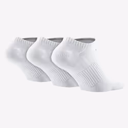 Nike Lightweight No-Show Unisexe Chausettes invisibles Noir, Blanc 3 paire(s)