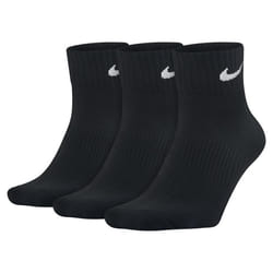 Nike Lightweight Quarter Mâle Chaussettes classiques Noir