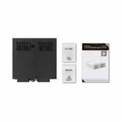 Icy Dock MB326SP-B, 0 To, Série ATA III, 2.5", 438 g, Rack (1 U), Noir
