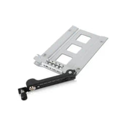 Icy Dock MB492TKL-B Obturateur de baie de lecteur 2.5" Panneau de support Noir, Argent
