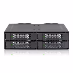 Icy Dock ToughArmor MB699VP-B V3, Enceinte ssd, 2.5", PCI Express, 64 Gbit/s, Noir