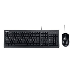 ASUS U2000 clavier Souris incluse USB Français Noir