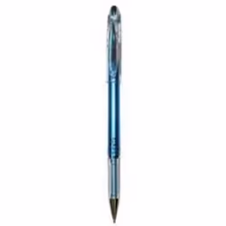 Pentel Slicci Metallic, Stylos à encre gel avec bouchon, Bleu, Bleu, Métallique, Transparent, 0,8 mm, 1 pièce(s)