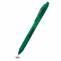 Pentel EnerGel X, Stylo à bille, Vert, Vert, Plastique, 0,7 mm, Ambidextre