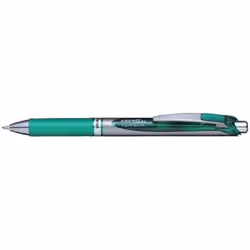 Stylo roller à encre gel Energel BL80 - PENTEL - Vert - Fine - Mixte - Rechargeable