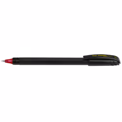 Pentel BL417R-B, Stylos à encre gel avec bouchon, Rouge, Noir, Rouge, Triangulaire, Pour gaucher, 0,35 mm
