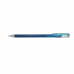 Pentel Hybrid Dual Metallic, Stylos à encre gel avec bouchon, Bleu, Vert, Métallique, Bleu, Vert, Métallique, Fin, 9,8 mm, 14 ...