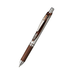 Pentel EnerGel Xm Stylos rétractables à encre gel Marron 1 pièce(s)