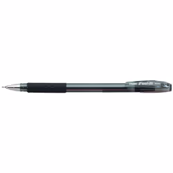 Pentel BX487-A, Clip, Stylo à bille, Rechargeable, Noir, 1 pièce(s), Fin