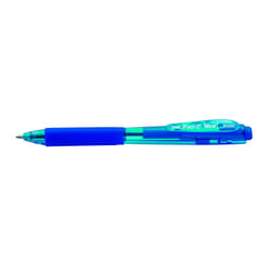 Pentel Feel-it! WOW! Bleu Stylo à bille rétractable avec clip 12 pièce(s)