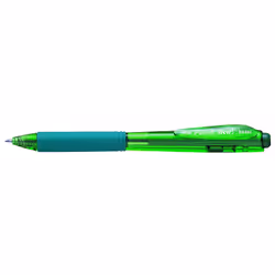 Pentel Feel-it! WOW!, Clip, Stylo à bille rétractable avec clip, Rechargeable, Vert, 12 pièce(s)