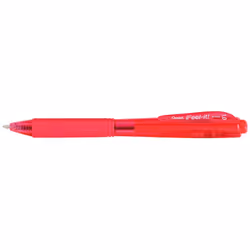 Pentel BX440-PI, Clip, Stylo à bille rétractable avec clip, Rose