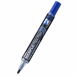 Pentel MWL5SBF-CX, 12 pièce(s), Bleu, Pointe du marqueur, Bleu, Polypropylène (PP), Rond