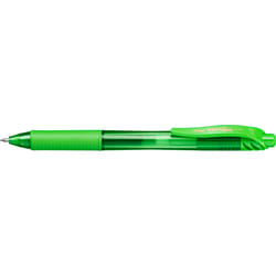 Pentel EnerGel X Stylo à bille retractable avec clip Citron vert