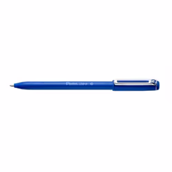 Pentel BX460-C, Clip, Stylo à bille, Rechargeable, Bleu, 1 pièce(s), Multicolore