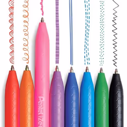 Pentel BX470-V stylo à bille Noir Fin 1 pièce(s) - Vue supplémentaire 4