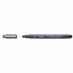 Pentel Pointliner, Clip, Stylo à bille, Noir, 12 pièce(s)