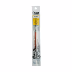 Pentel Energel LR7, Jaune, 0,7 mm, Stylo à bille, Ampoule, Pentel BL77/BL77FL/BL2007/K630A/K611A/BL107/BL57/BL77PW/BL417/BL40 ...