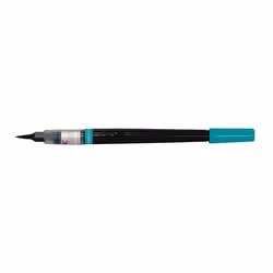 Pentel Colour Brush, Stylos rétractables à encre gel, Vert, Noir, Vert, Rond, 1 pièce(s)