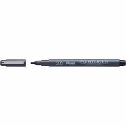 Pentel S20P-C30A, Stylo à bille, Noir, 1 pièce(s), Fin