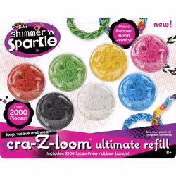 Kanai Kids Cra Z Loom - Méga Recharge (7 Couleurs)