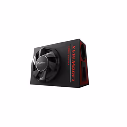 Pioneer TS-WX300A, Caisson de basse actif, 20 - 130 Hz, 113 dB, 50 - 125 Hz, Noir, Ferrite