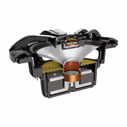 Pioneer TS-ME650FS enceinte de voiture Rond 2-voies 250 W