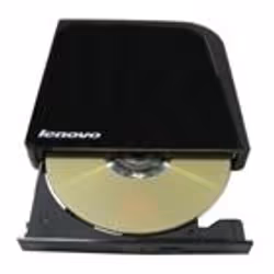 Lenovo USB DVD Burner, Plateau, 2 Mo, 24x, 24x, 24x, 10 - 80%