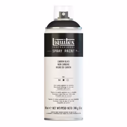 Liquitex Spray Paint, Noir, bombe de peinture, Liquide, 400 ml, 1 pièce(s)