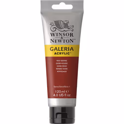 Winsor & Newton Galeria Acrylic, 120 ml, Rouge, Tube