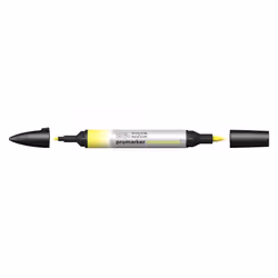 Winsor & Newton 0201346, Jaune, Couleurs assorties, Lemon Yellow Hue, Fin/moyen, Pointe biseautée/balle, Rond