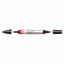 Winsor & Newton 0201095, Rouge, Couleurs assorties, Cadmium Red Hue, Fin/moyen, Pointe biseautée/balle, Rond