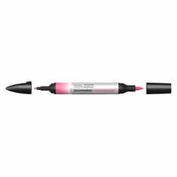 Winsor & Newton 0201502, Rose, Couleurs assorties, Permanent Rose, Fin/moyen, Pointe biseautée/balle, Rond