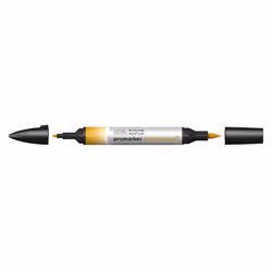 Winsor & Newton 0201552, Marron, Couleurs assorties, Raw Sienna, Fin/moyen, Pointe biseautée/balle, Rond