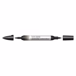 Winsor & Newton 0201609, Marron, Couleurs assorties, Sepia, Fin/moyen, Pointe biseautée/balle, Rond